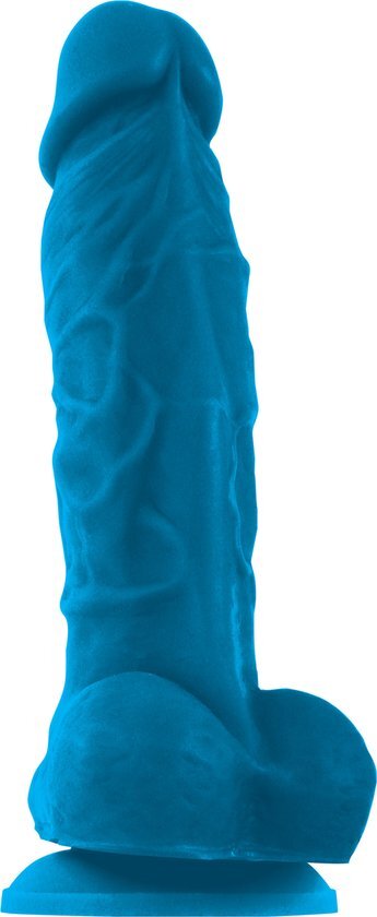 NS Novelties ColourSoft 5inch soft dildo Blue