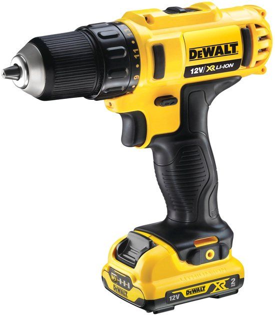 DeWalt DCD710D2 - Accuboormachine - 10.8V - 2x 2.0Ah Accu's - Incl. Koffer