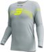 SHOT RACE GEAR Contact Kicker Maillot à manches longues Gris S