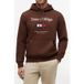 Tommy Hilfiger Tommy Embro Flag Hoodie Legacy Brown Taille : M