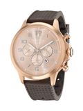 Nautica Nct Blueocean Analoog Horloge Roségouden Toon Case: 100% Roestvrij Staal | Armband: 100% Synthetisch Rubber 45 mm NAPBOS401, NAPBOS403