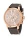 Nautica Nct Blueocean Analoog Horloge Roségouden Toon Case: 100% Roestvrij Staal | Armband: 100% Synthetisch Rubber 45 mm NAPBOS401, NAPBOS403