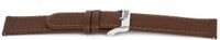 Excellent Prisma Ltd. Bracelet Universel F306 Cuir Brun 18mm