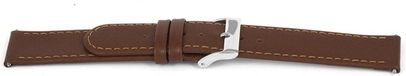Excellent Prisma Ltd. Bracelet Universel F306 Cuir Brun 18mm