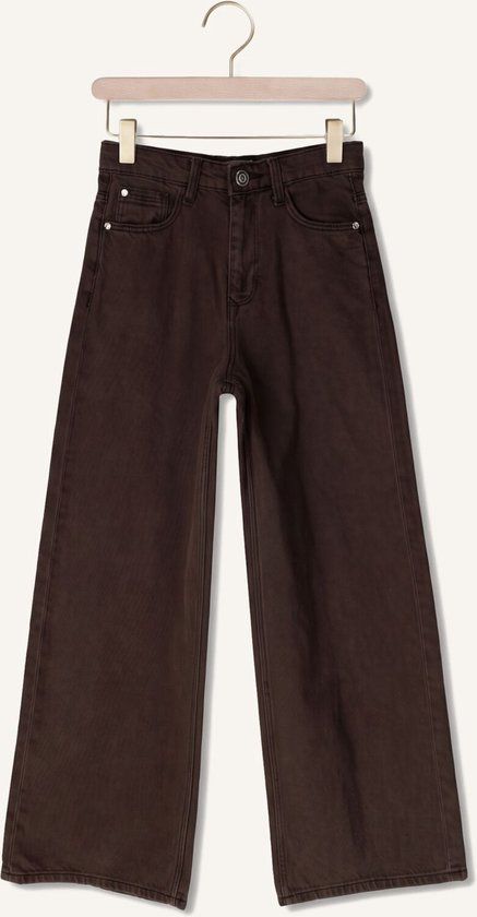 RAIZZED Monaco Color Jeans Meisjes - Broek - Bruin - Maat 164