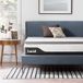 LUCID Memory Foam Matrastopper 100x200cm met bamboehoutskool, 5 cm dikke matrasoplegger 100 x 200 cm