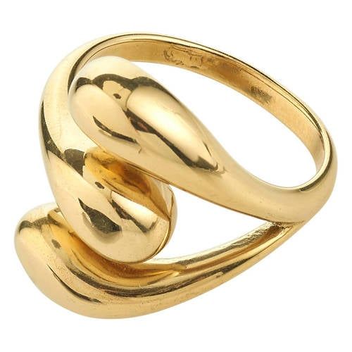 PILGRIM gold plated ring Jennings