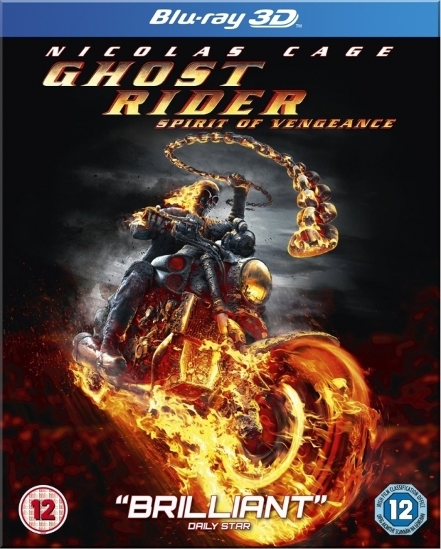 Entertainment One Ghost Rider 3 D Spirit of Vengeance blu-ray (3D)