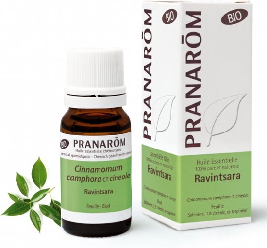 Pranarom Ravintsara bio Essentiële oliën 10ml