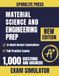 Material Science and Engineering Prep: Complete Study Guide with 1,000 Practice Questions, Answer Explanations and Exam Simulator