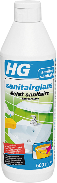 HG Sanitairglans 500ml - Universele Reiniger voor Badkamer & Sanitair