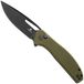 Bestechman Whalefin BMK18D Black PVD D2, OD Green G10, zakmes