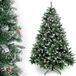 oCreon 210cm kunstmatige kerstboom met dennenappels - 1290 Takpunten