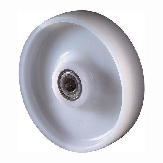 BS Rollen Reserve-wiel | wiel-d. 200 mm draagvermogen 1200 kg | polyamide | as-d. 25 mm naaflengte 60 mm | 1 stuk - B15.203 B15.203