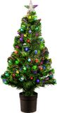 Merkloos / Sans marque Everlands Kunstboom - fibre optic - H90 cm - met verlichting - Prestwick