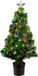Merkloos / Sans marque Everlands Kunstboom - fibre optic - H90 cm - met verlichting - Prestwick