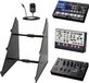 Innox Synthstand met 3 Korg Volca-units - incl. voeding - Multicolore