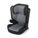 Foppapedretti Time I-Size autostoel voor kinderen van 100 tot 150 cm hoogte, 3-12 jaar, ECE R129 conform, dualfix fixatie (Isofix en niet), veilige lichaamsbescherming, comfortabele kindermat, carbon
