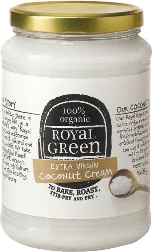 Royal Green Extra Virgin Coconut Cream (Kokosolie) - 1400 ml