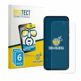BROTECT - Screenprotector voor Motorola Moto G87 - Folie Beschermfolie transparant 6 Stuks