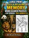 LARGE PRINT EASY & RELAXING MEMORY WORD SEARCH PUZZLES FOR SENIORS: ZOO ANIMALS: 2,000 COGNITIVE SEARCH WORDS FOR RELAXATION, FOCUS & MENTAL STIMULATION