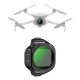 NEEWER Variabele ND-filter, compatibel met DJI Mini 5 Pro Drone, klikbaar, instelbare neutrale dichtheid (ND2-32, 1-5 stops), lensfilter, meervoudig gecoat optisch glas, antennecamera