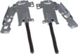 Electrolux Scharnierset Deur VW Rechts + Links RVS 4055031548