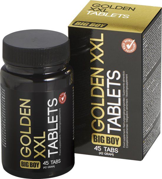 Big Boy Golden XXL - 45 stuks - Erectiepillen