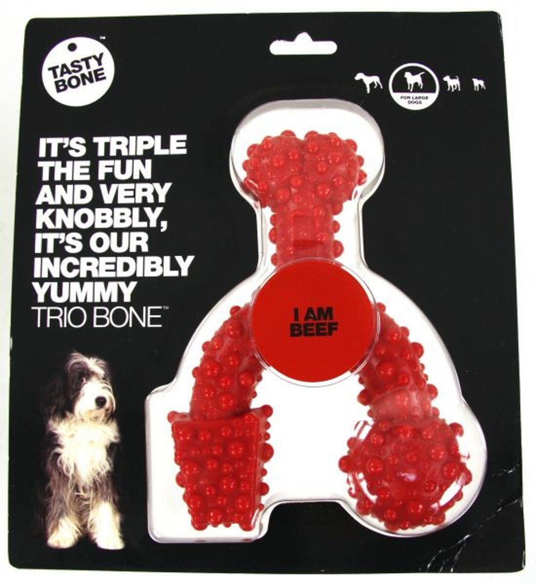 Tasty Bone Trio Bone - Rund - Large