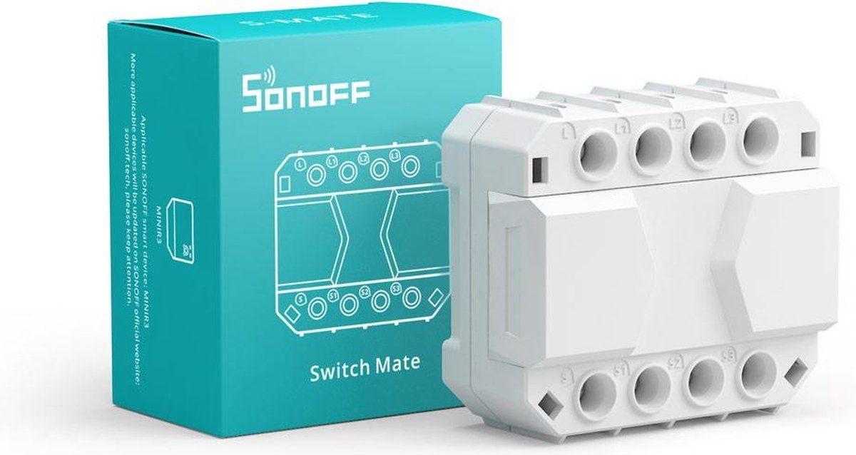 Sonoff S-MATE - Switch Mate - Slimme RF-multischakelaar - Wit