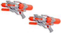 Jonotoys Waterpistool/waterpistolen grijs 46 cm