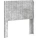 Maison Exclusive Tête de lit gris béton bois d'ingénierie