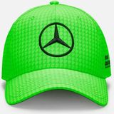 Mercedes Lewis Hamilton Kids cap groen - Unisex - Polyester - One size