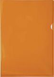 Exacompta Pak van 100 L mappen - gladde PVC 13/100e - A4 - Oranje - 661245E