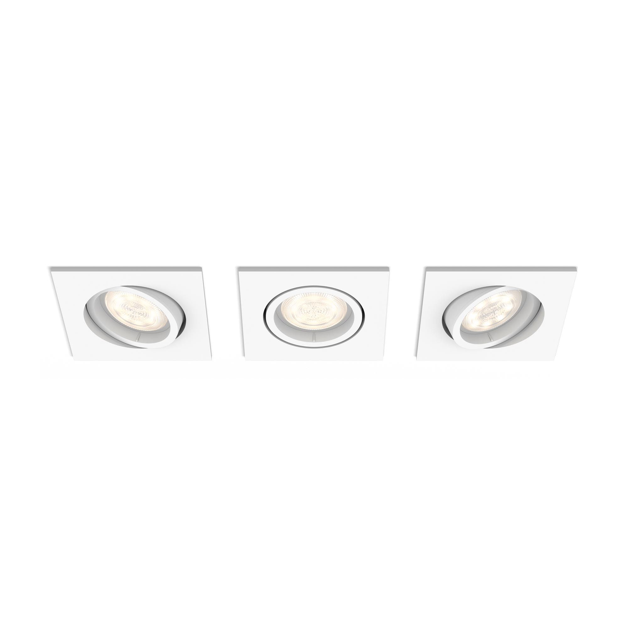 Philips myLiving SHELLBARK LED Recessed Spot Light - 500lm - Dimmable