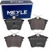 MEYLE Jeu de 4 plaquettes de frein à disque MEYLE 0252413517 d'origine