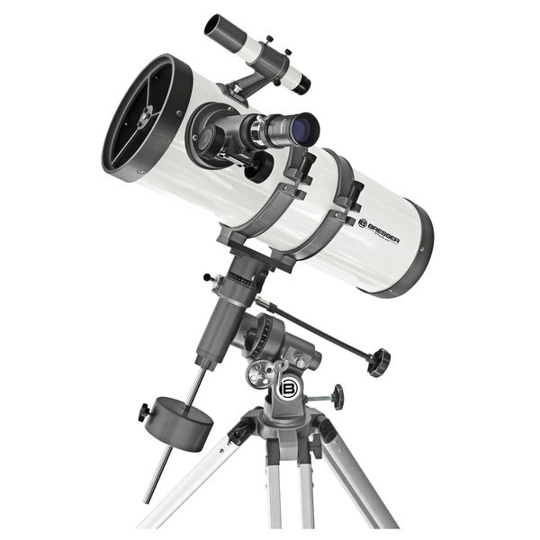 Bresser Pollux-II 150/1400 EQ3 Telescoop - Spiegeltelescoop - Zonnefilter & Smartphonehouder