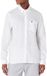 Lacoste White Regular Fit Linen Shirt
