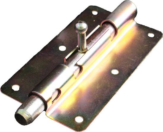 Intergard Plaatgrendel 80mm met sluitbeugel