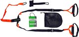 Tunturi Suspension Trainer - Functional Training Sling Trainer - Black/Orange - Incl. Fitness App