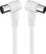 Goobay 11524 Coaxkabel 10 m Wit