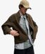 BENCH Tussenjas 'Bench x Superdry & Co Moleskin' sand / chocoladebruin