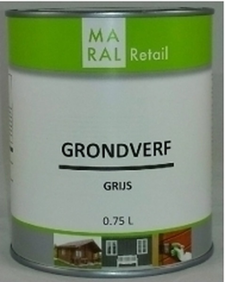 Maral Grondverf - Grijs - Donkergrijs- 1L