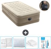 Intex Luchtbed - 1-Persoons - 99 x 191 x 46 cm - Beige
