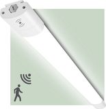 Oraymin LED Sensorlamp 60 cm – 20W 2200LM 4000K – IP66 – Koppelbare TL Armatuur voor Garage Kelder