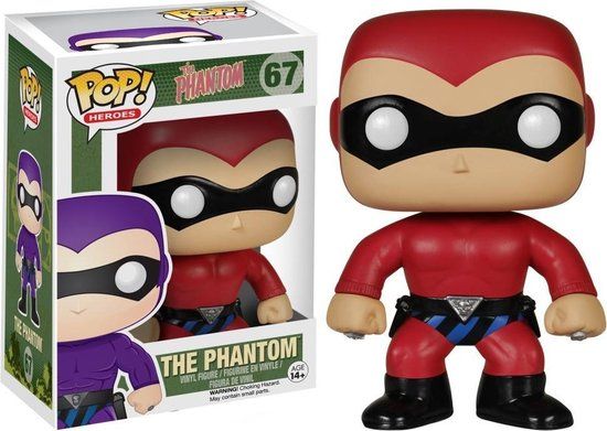 Funko Heroes #67 - The Phantom (Red) Pop!