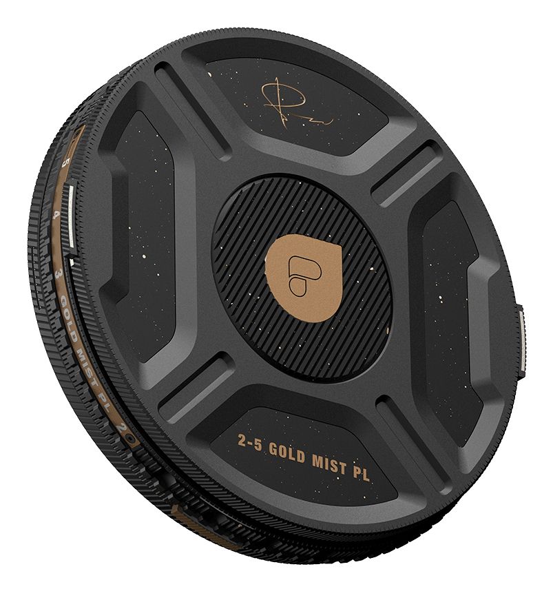 PolarPro Chroma VND/PL Gold Mist Filter for Helix Maglock (2-5 Stop, Grade 1/8)
