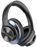 Casque Bluetooth circum-auriculaire - Réduction active du bruit - 62 heures d'autonomie - Audio Hi-Res - Noir