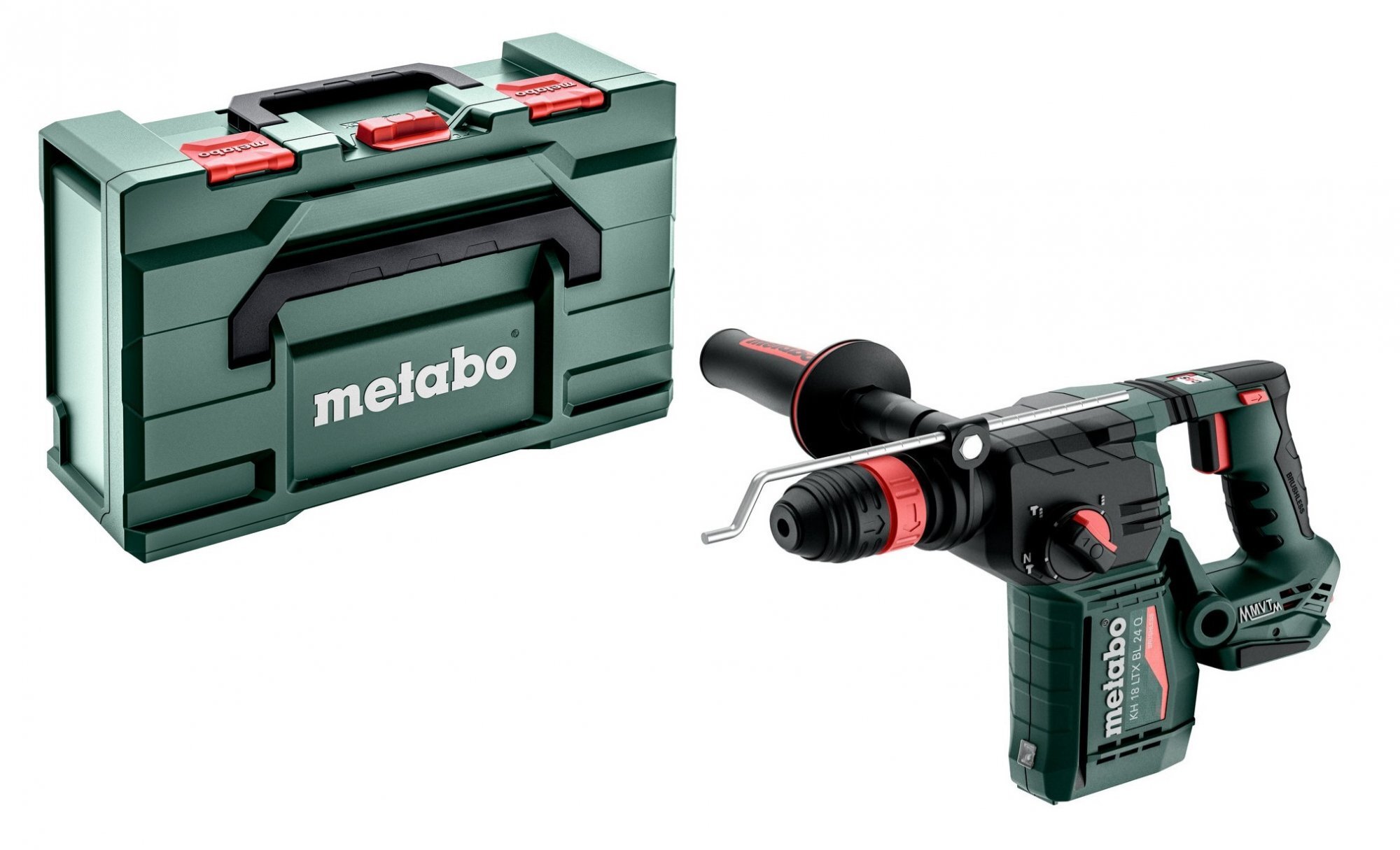 Metabo KH 18 LTX BL 24 Q 18V Li-ion Accu combihamer body in Metabox