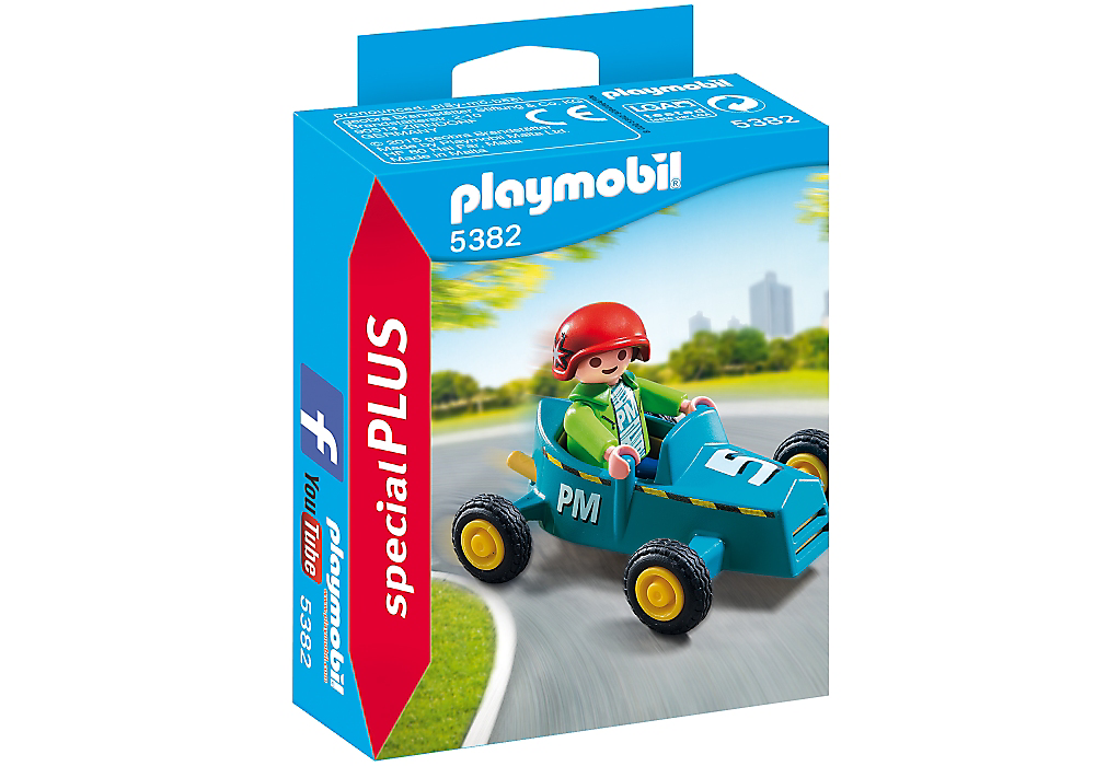 Playmobil SpecialPlus Jongen met cart - 5382